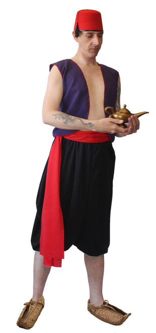 Childs Aladdin Arabian Street Rat Book Day Movie Fancy Dress Costume