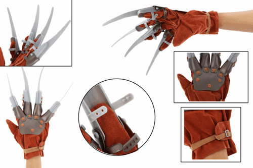 Henbrandt Kreuger Claw Hand Glove Elm Street Freddy Halloween Fancy Dress Costume Accessory Henbrandt Kreuger Claw Hand Glove Elm Street Freddy Halloween Fancy Dress Costume Accessory