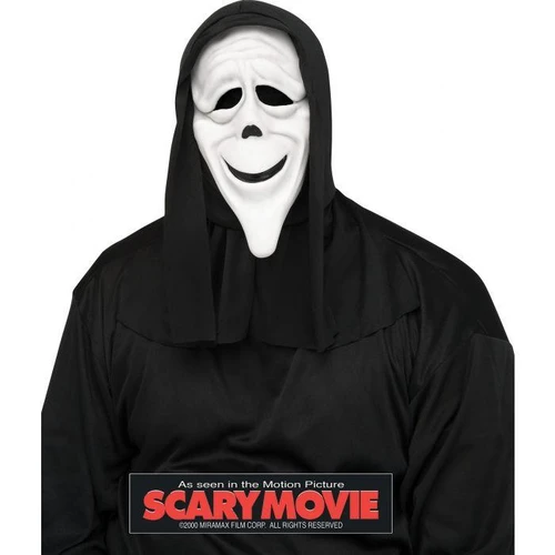 Fun World Official Licensed Ghost Face Stoned Scary Movie Mask Halloween Fancy Dress