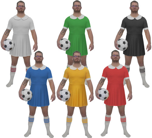 Adults Mens Football Supporters World Cup Euros Dress Stag Night Fancy Dress Costume