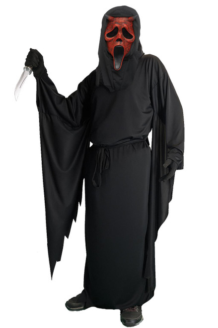 Adults Scream Aged Devil Ghost Face Halloween Movie  Fancy Dress Costume