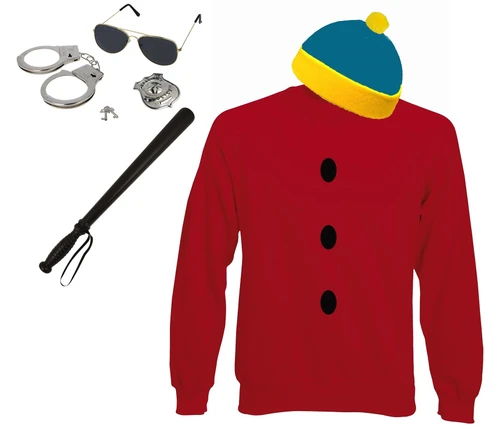 Adults Cartman Respect my Authoritah TV Show Halloween Fancy Dress