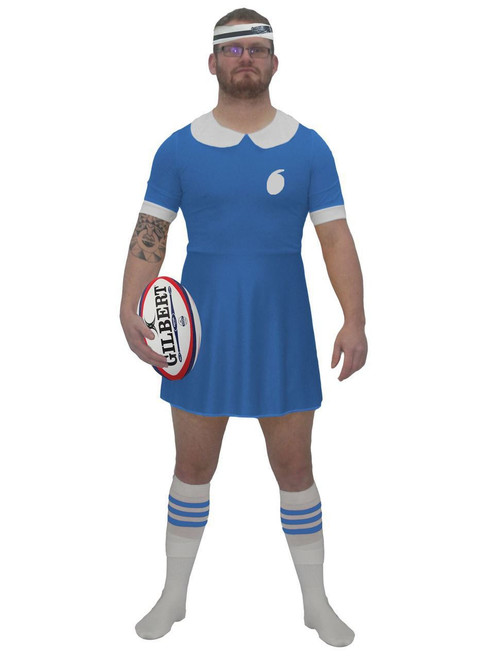 Adults Italy Nations Rugby Dress Sports Supporters Stag Night Party Fancy Dress Costume