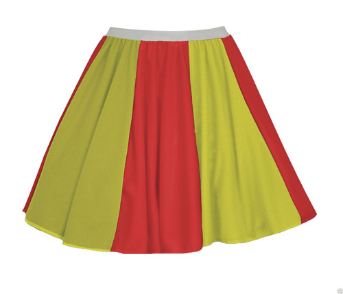 Adults National Flag of Spain 15" (38cm) Length Skirt Bandera de Espania Spanish Supporters Fancy Dress