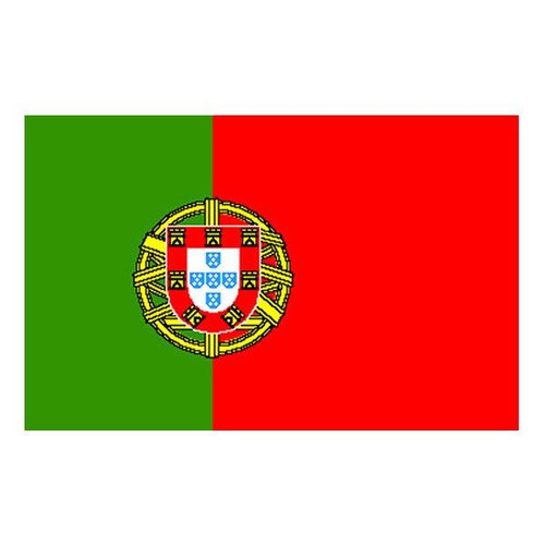National Flag of Portugal (5ft x 3ft) Polyester Double Stitched Seam Metal Eyelets