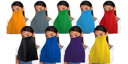 Adults Arabic Niqab Ruband Muslim Islam Half Face Veil Cover