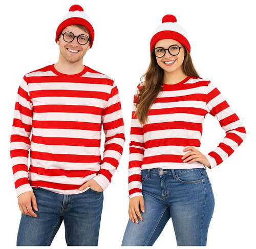 Adults Global Traveller Adventurer Comic Book Geek World Book Day Fancy Dress Costume