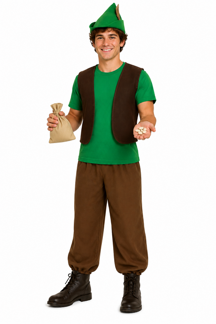 Aduts Beanstalk Jack World Book Day Fairytale Pantomime Fancy Dress Costume