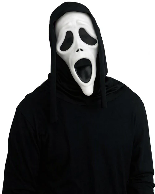 Fun World Easter Unlimited Ghost Face Killer Spoof Mask Scary Movie 6