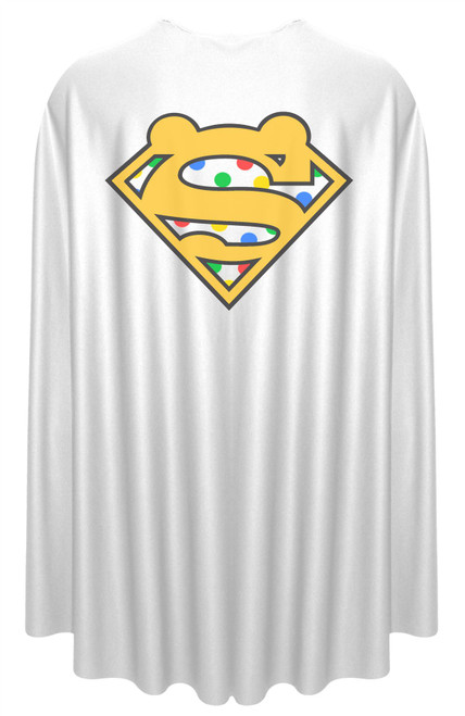 Adults Children in Need Super Pudsey Fancy Dress Superhero Cape