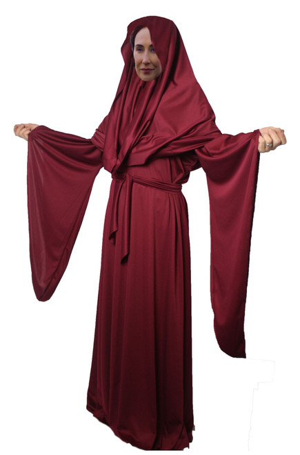 Adults Lady Melisandre Red Woman Medieval Fantasy TV Show Halloween Fancy Dress Costume Adults Lady Melisandre Red Woman Medieval Fantasy TV Show Halloween Fancy Dress Costume