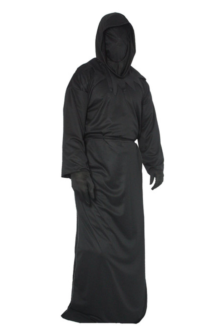 Adults Hooded Faceless Ghoul Reaper Halloween Fancy Dress Costume Adults Hooded Faceless Ghoul Reaper Halloween Fancy Dress Costume