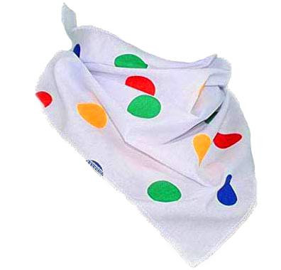 Childs Multicoloured Polka Dot Wild Rag Cowboy Neckerchief Fancy Dress Accessory [Childs Size]