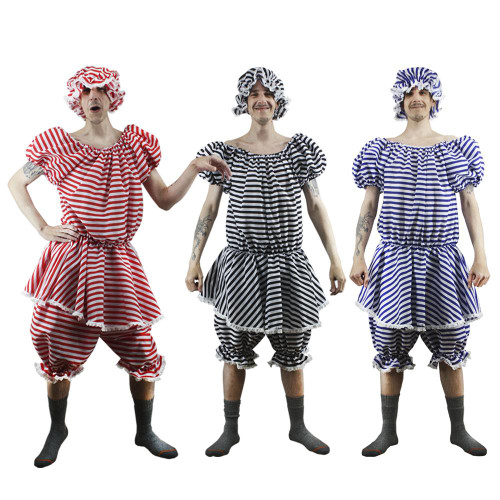Adults Victorian Beach Babe Stag Night Party Panto Pantomime Dame Fancy Dress Adults Victorian Beach Babe Stag Night Party Panto Pantomime Dame Fancy Dress