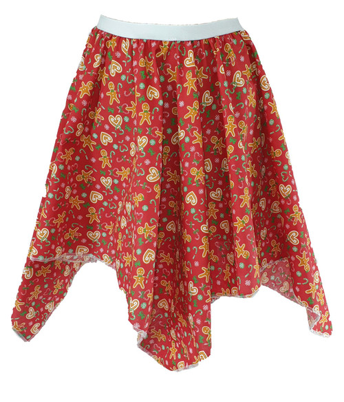 Childs Gingerbread Man Handkerchief Skirt World Book Day Fancy Dress Childs Gingerbread Man Handkerchief Skirt World Book Day Fancy Dress