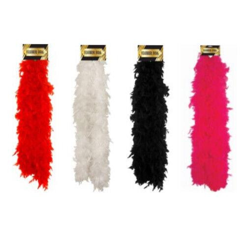 Henbrandt 1920's Feather Boa Charleston Gangster Flapper Accessory