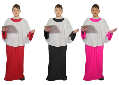 Childs Choirboy Altar Boy Church Gospel Singer Religious Fancy Dress Costume Childs Choirboy Altar Boy Church Gospel Singer Religious Fancy Dress Costume