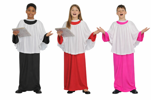 Childs Choirboy Altar Boy Church Gospel Singer Religious Fancy Dress Costume