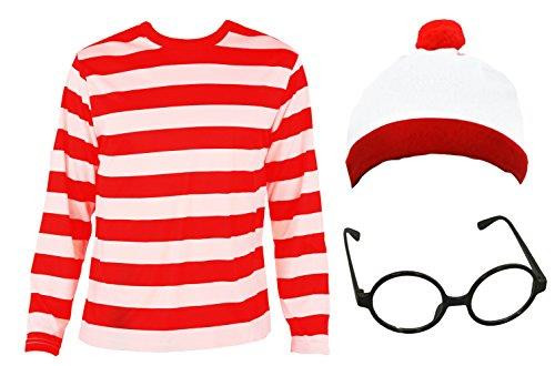 Childs Where's World Book Day Nerd Geek? Comic Book Fancy Dress Childs Where's World Book Day Nerd Geek? Comic Book Fancy Dress