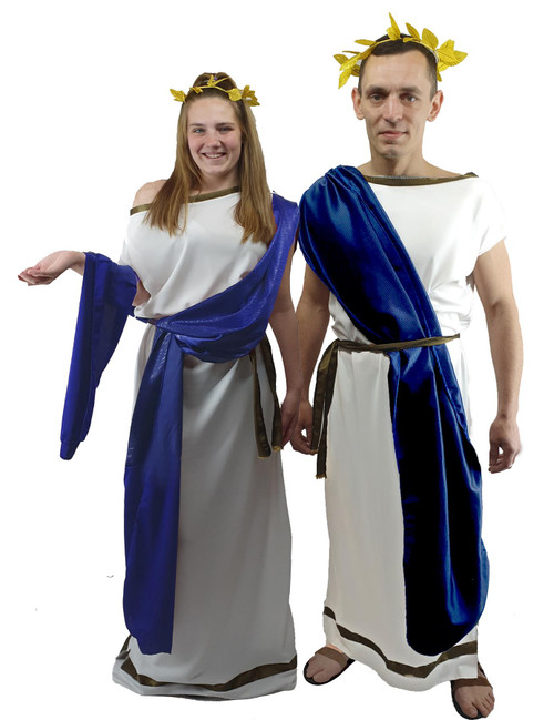 Adults Greek God Goddess Roman Senator Grecian Mythology Toga