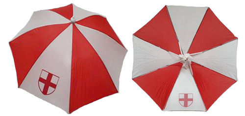 Adults National Flag of England St Georges Day Novelty Umbrella Brolly Hat