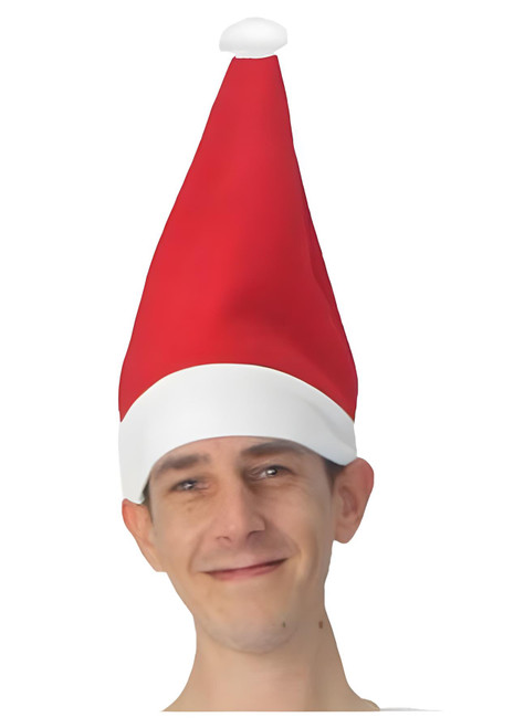 Adults Novelty Christmas Naughty Bad Elf Hat Xmas Santa Claus Fleece Stocking Cap With Bobble [One Size]