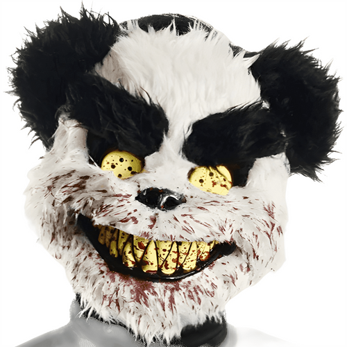 Charles Deady Bear Panda Mask Halloween Horror Fancy Dress