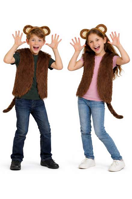 Childs Monkey Chimp Jungle Safari Zoo Wildlife Animal Fancy Dress