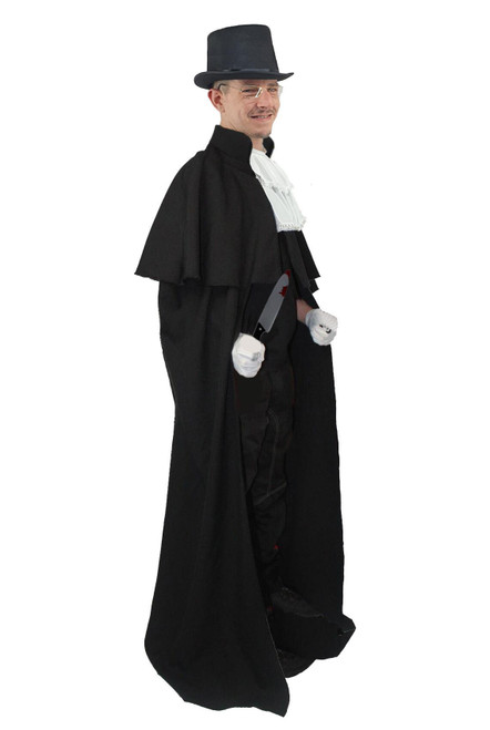 Adults Jack The Ripper Victorian London Serial KIller Halloween Fancy Dress Costume [One Size]