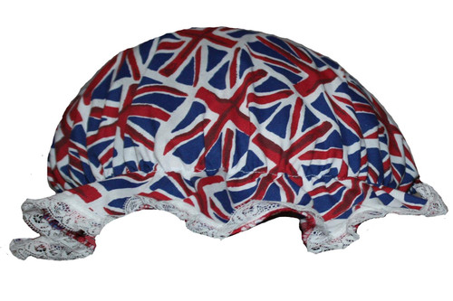 Adults Union Jack Flag Mop Hat United Kingdom Great Britain Supporters Fancy Dress [One Size]