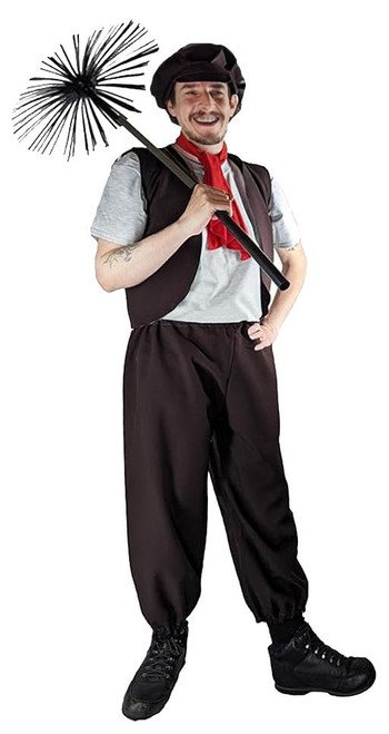 Adults Bert The Victorian Chimney Sweep Movie Film Pantomime Fancy Dress Costume Adults Bert The Victorian Chimney Sweep Movie Film Pantomime Fancy Dress Costume