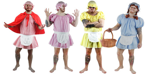 Adults Stag Party Bavarian Frauline Beer Girl Oktoberfest Fancy Dress Costume