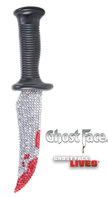 Scream 6 Ghost Face Reflection Knife Halloween Fancy Dress Costume