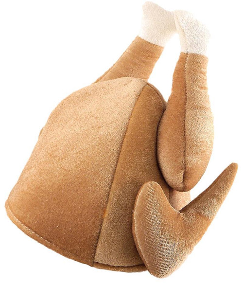 Adults Xmas Cooked Roast Turkey Novelty Hat Christmas Party Fancy Dress
