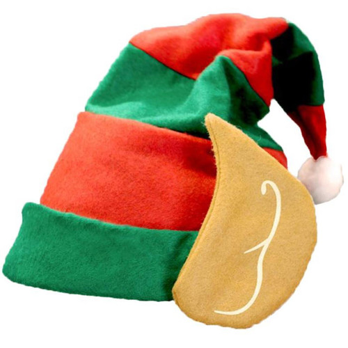 Adults Novelty Elf Hat Santa's Little Helper Christmas Party Fancy Dress Adults Novelty Elf Hat Santa's Little Helper Christmas Party Fancy Dress