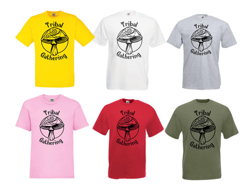 Adults Unisex Tribal Gathering Festival T-Shirts Adults Unisex Tribal Gathering Festival T-Shirts