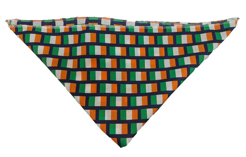 Adults Tricolour Ireland Flag Irish Sports Supporters St Patricks Day Kerchief Bandana Fancy Dress [One Size]