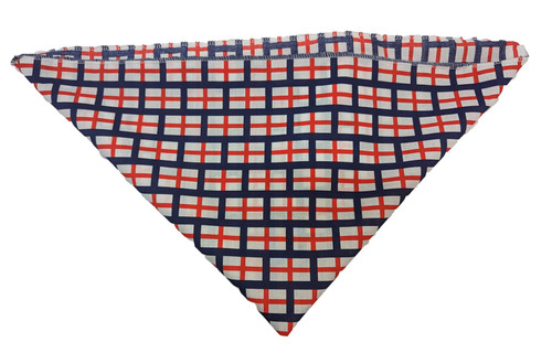 St George Cross England English Flag Bandana Kerchief Fancy Dress Costume Accessory [One Size]