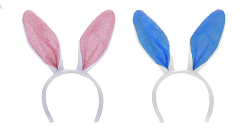 Easter Bunny Rabbit Ears on Headband World Book Day Fancy Dress Costume Accessory