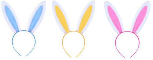 Easter Bunny Rabbit Ears Headband Animal Fancy Dress Costume Accessory