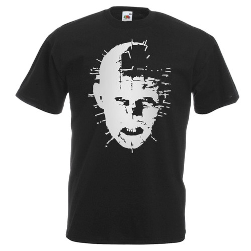 Adults Hell Priest Lead Cenabite Supernatural Horror Movie Unisex Black T-Shirt