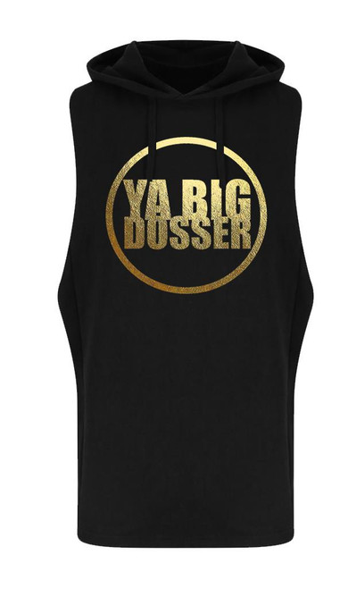 Mens Ya Big Dosser Boxing Legend Fury Workout Sleeveless Black Unisex Hoodie Mens Ya Big Dosser Boxing Legend Fury Workout Sleeveless Black Unisex Hoodie