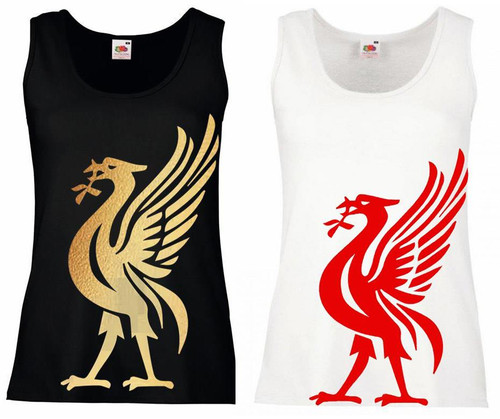 Womens Liver Bird City of Liverpool Symbol Scouse Scouser Lady Fit Vest Top