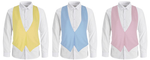 Adults Pastel Coloured Backless Waistcoat Only Easter Bunny Fancy Dress Adults Pastel Coloured Backless Waistcoat Only Easter Bunny Fancy Dress