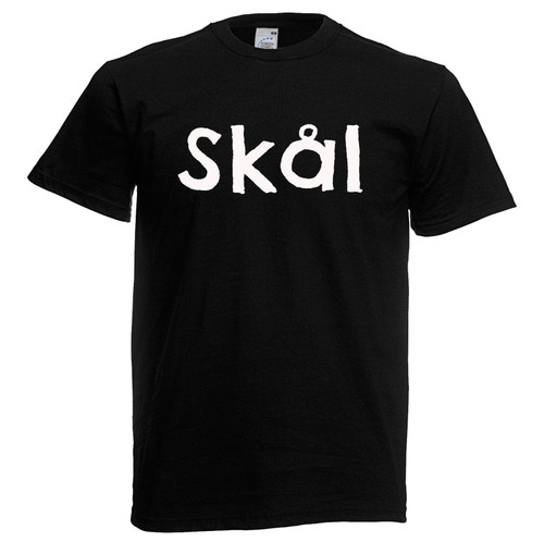 Mens Skål Viking Norweigian Swedish Danish Beer Toast Black Unisex T-Shirt Mens Skål Viking Norweigian Swedish Danish Beer Toast Black Unisex T-Shirt