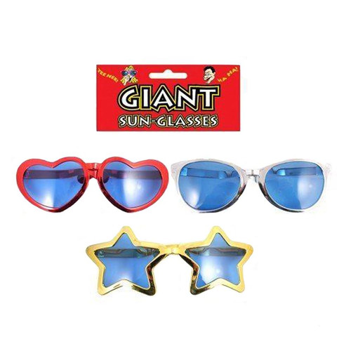 Adults Jumbo Comedy Clown Glasses Sunglasses Specs Fancy Dress Eyewear
