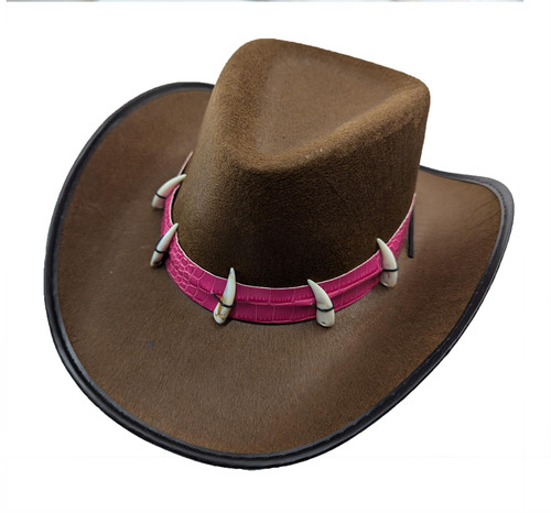 Adults Outback Explorer Dundee Australian Hat 1980s Movie Fancy Dress Headwear