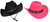 Adults Black or Pink Kiss Me Quick Hat Blackpool Great British Seaside Novelty Cowboy Hat [One Size]