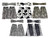 Adults Animal Print Valboa Flares Boot Covers & Belt 1970's Disco Fancy Dress Costume Accessory
