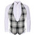 Adults Erskine Traditional Tartan Backless Waistcoat Scottish Fancy Dress Accessory